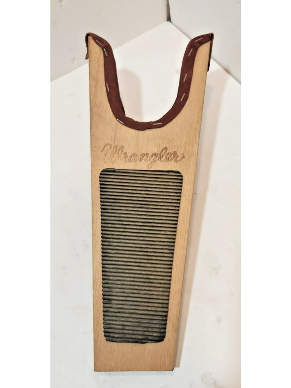 Vintage Wrangler Boot Jack - Boot Puller - Shoe Remover Wooden